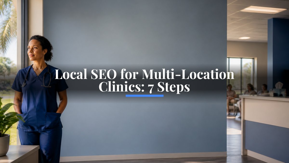 Local SEO for Multi-Location Clinics: 7 Steps