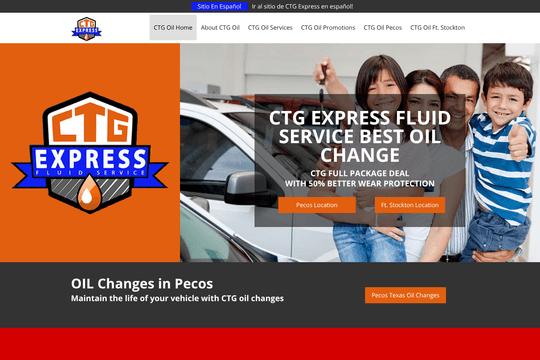 Amarillo Website Design - CTG Express