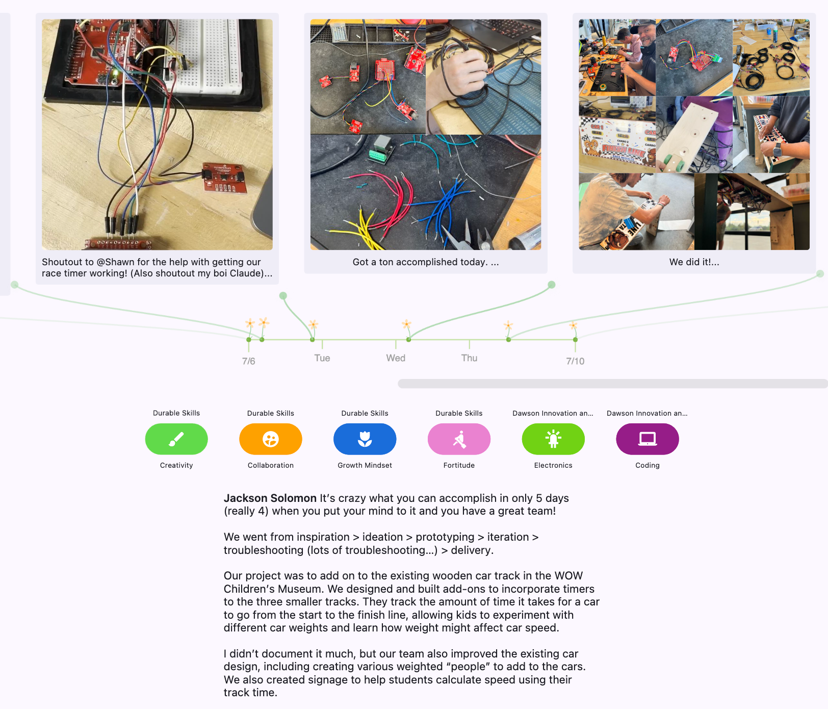 Unrulr Journey from MakerEd Jam