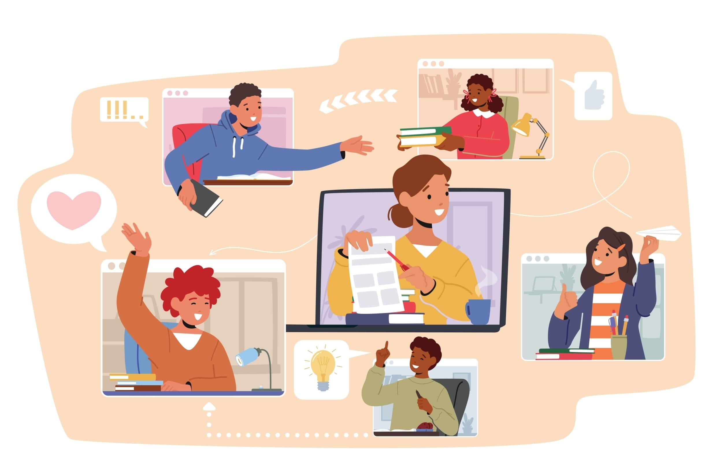 livestream class for public school students