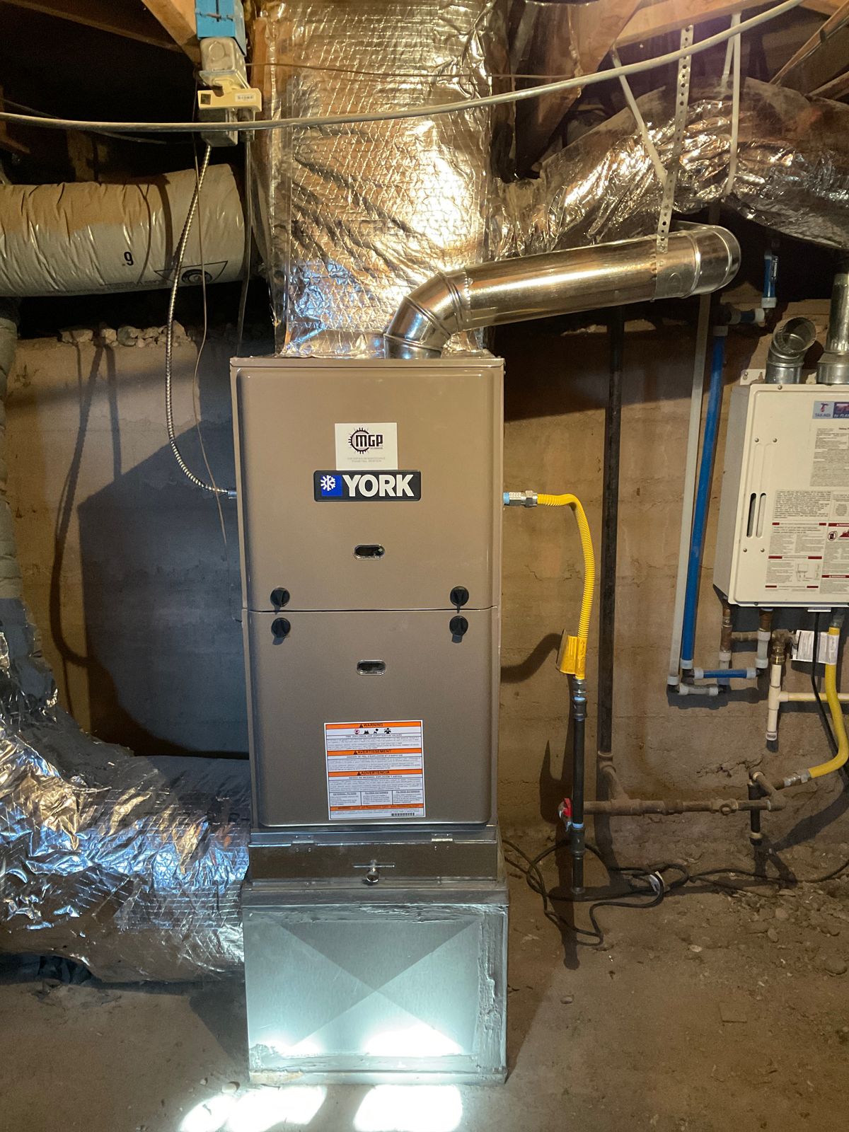 York furnace and air quality system by MGP Mechanical in Albuquerque