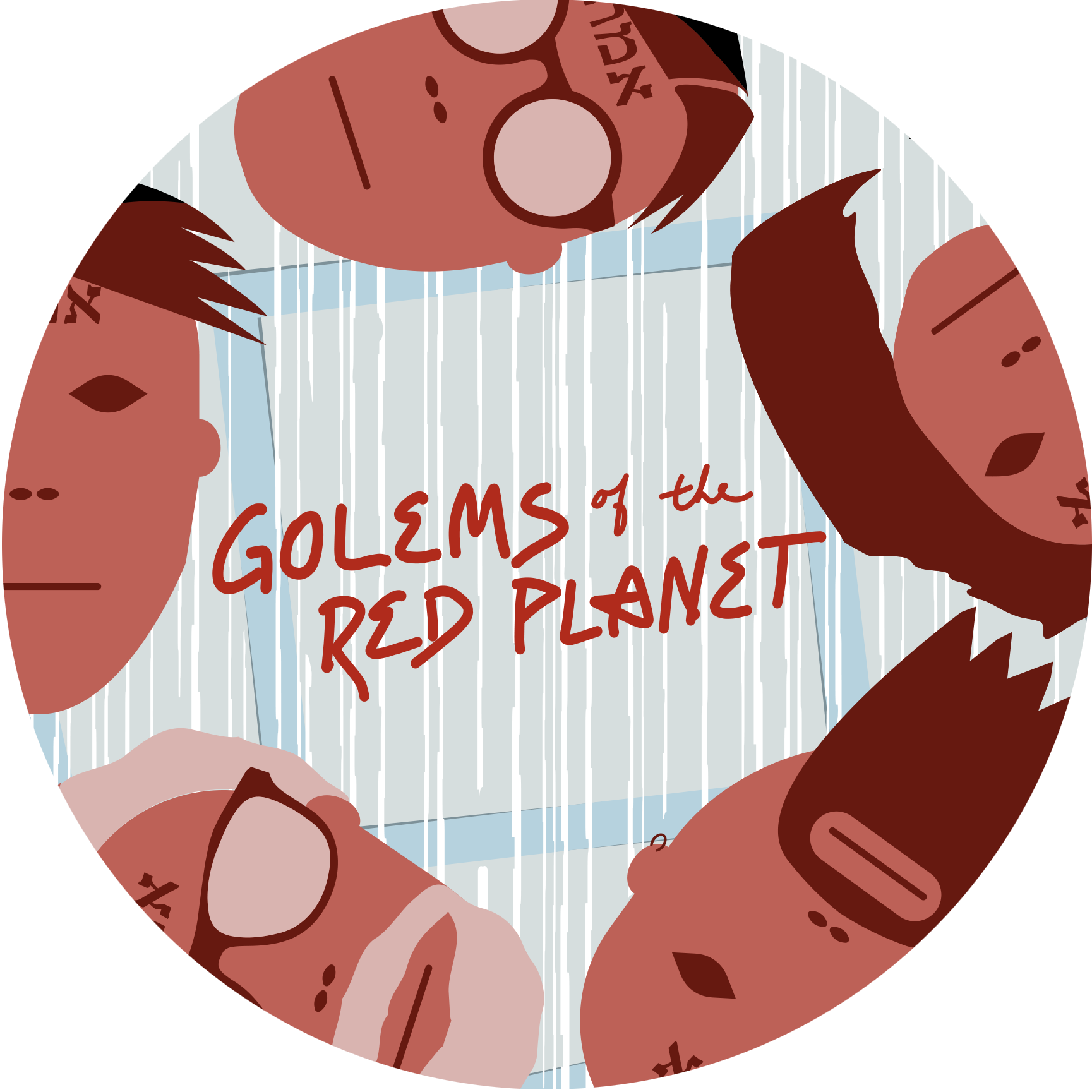 Golems of the Red Planet
