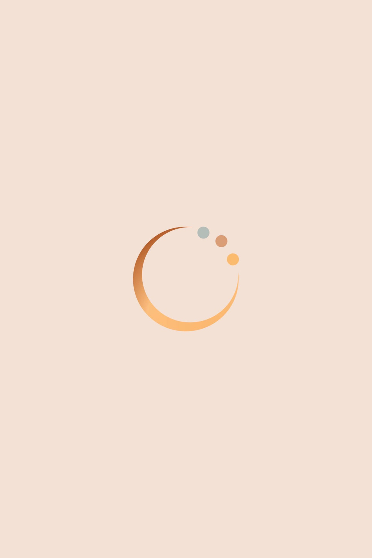 Sacred Enso circle symbolic logo mark for therapist Melanie Eisner by Jo ChunYan