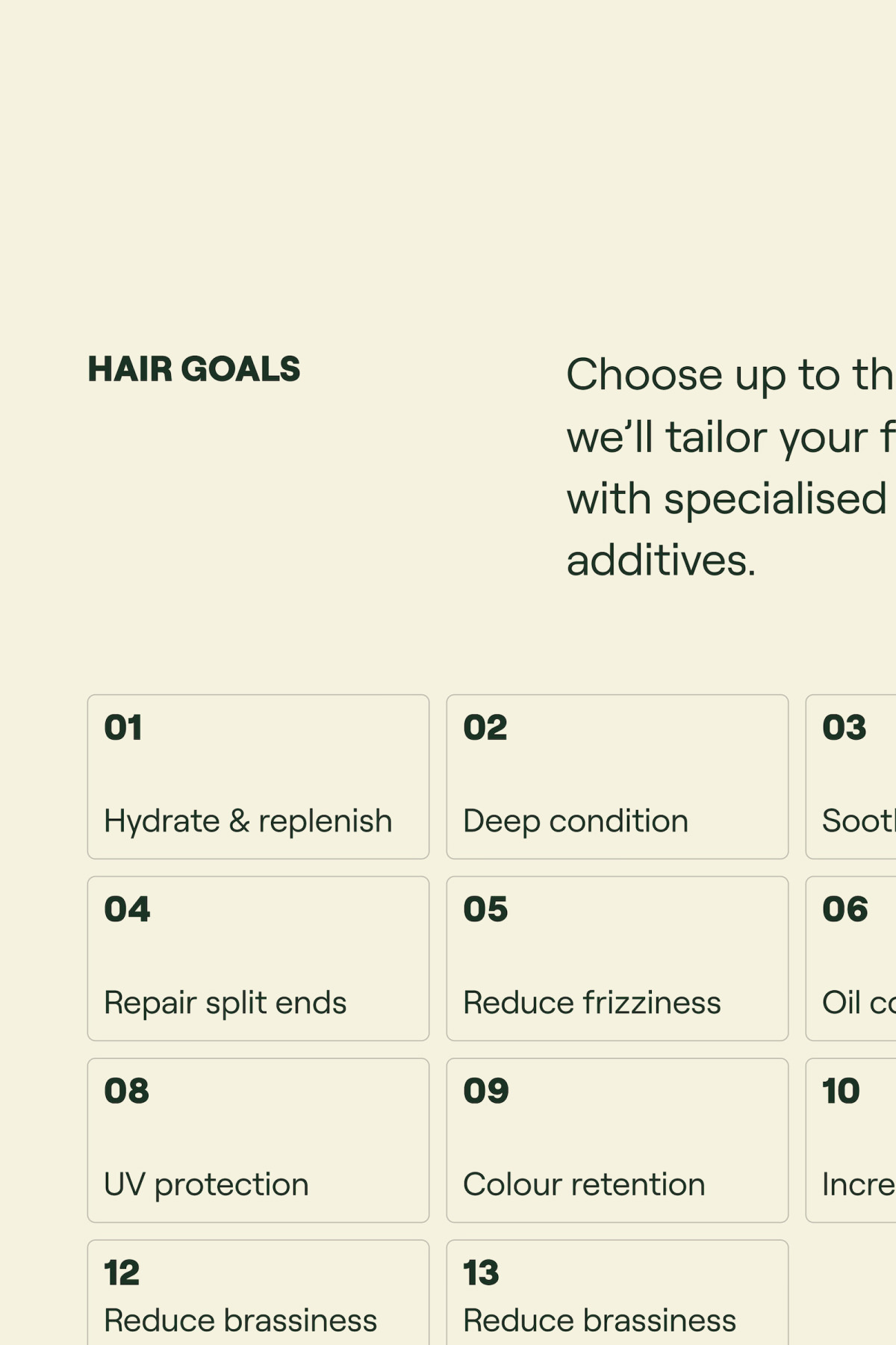 Shopify UI/UX design for product features for haircare shampoo brand by Jo ChunYan