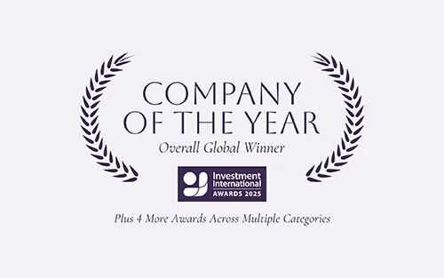 Investment International Company of the Year Reader's Choice 2024 Winner Logo
