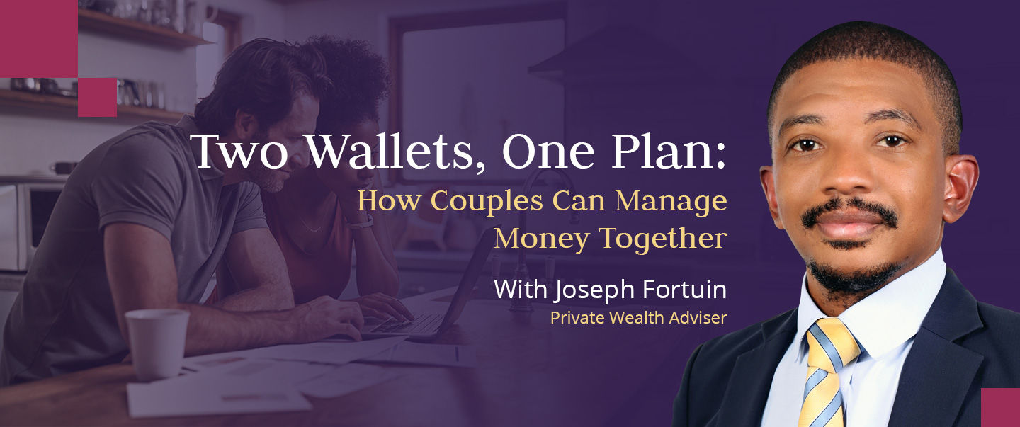 Joseph Fortuin discusses how couples manage money 