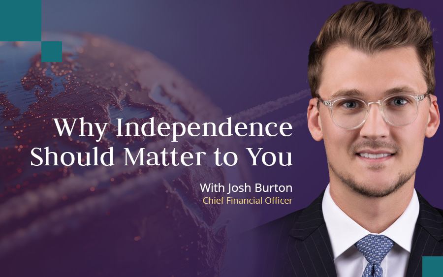 Josh Burton, CFO and Financial Adviser at Skybound Wealth on the importance of indepence in financial advice