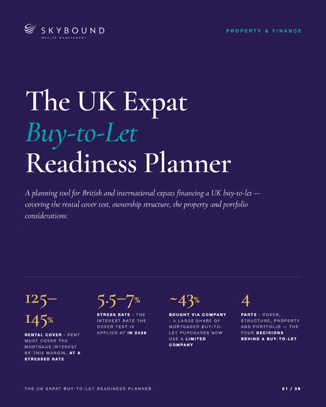 The UK Expat Buy-to-Let Readiness Planner