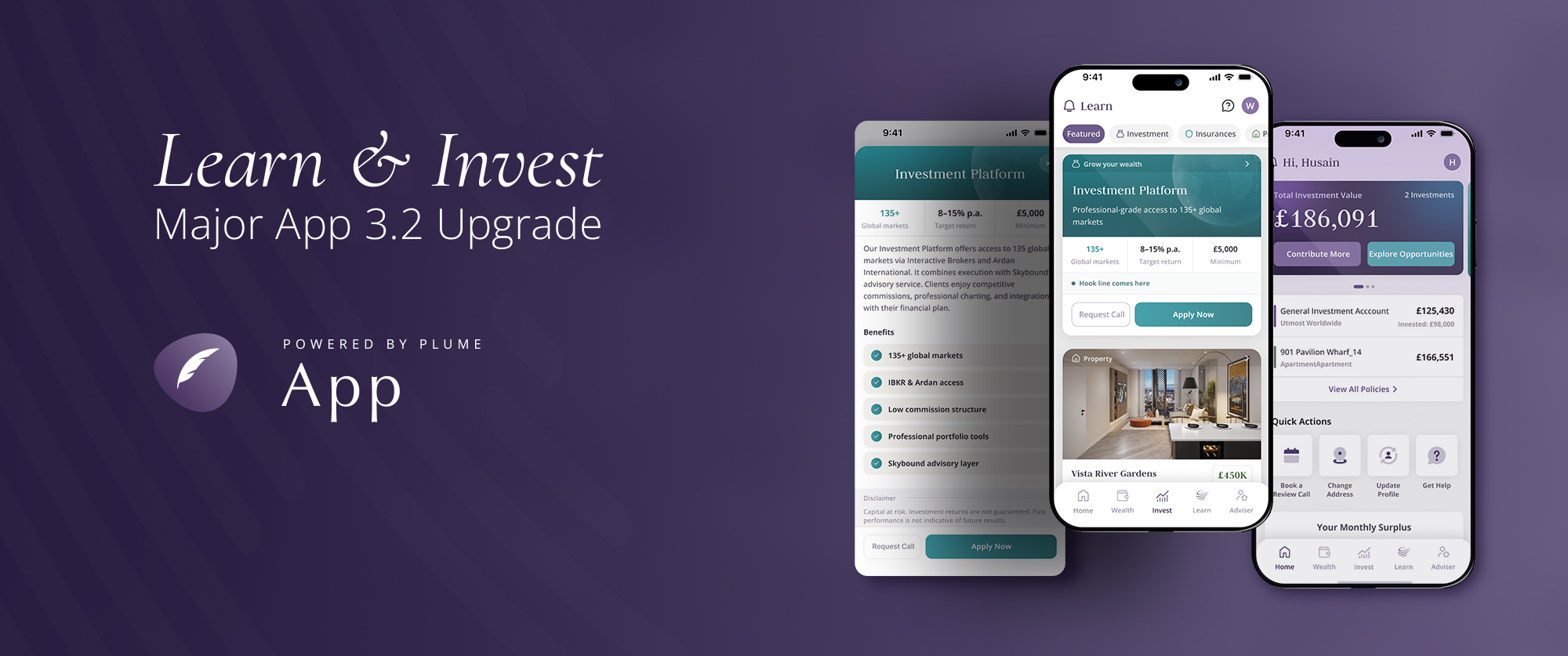 Skybound Wealth App 3.2 Launch