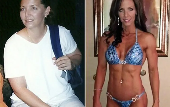 Womens before and after transformation at UTG Personal Training in Westwood, NJ