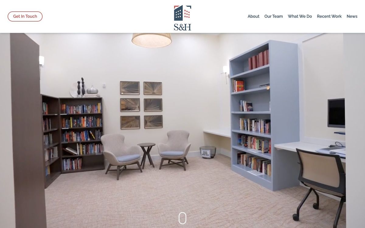 Smith & Henzy Advisory Group website homepage