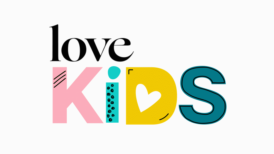 Love Kids Logo Animation