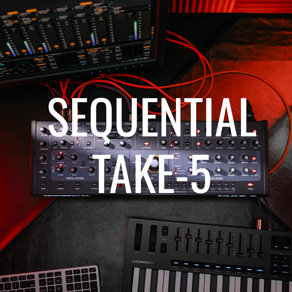 Sequential TAKE-5 The Dark side synth