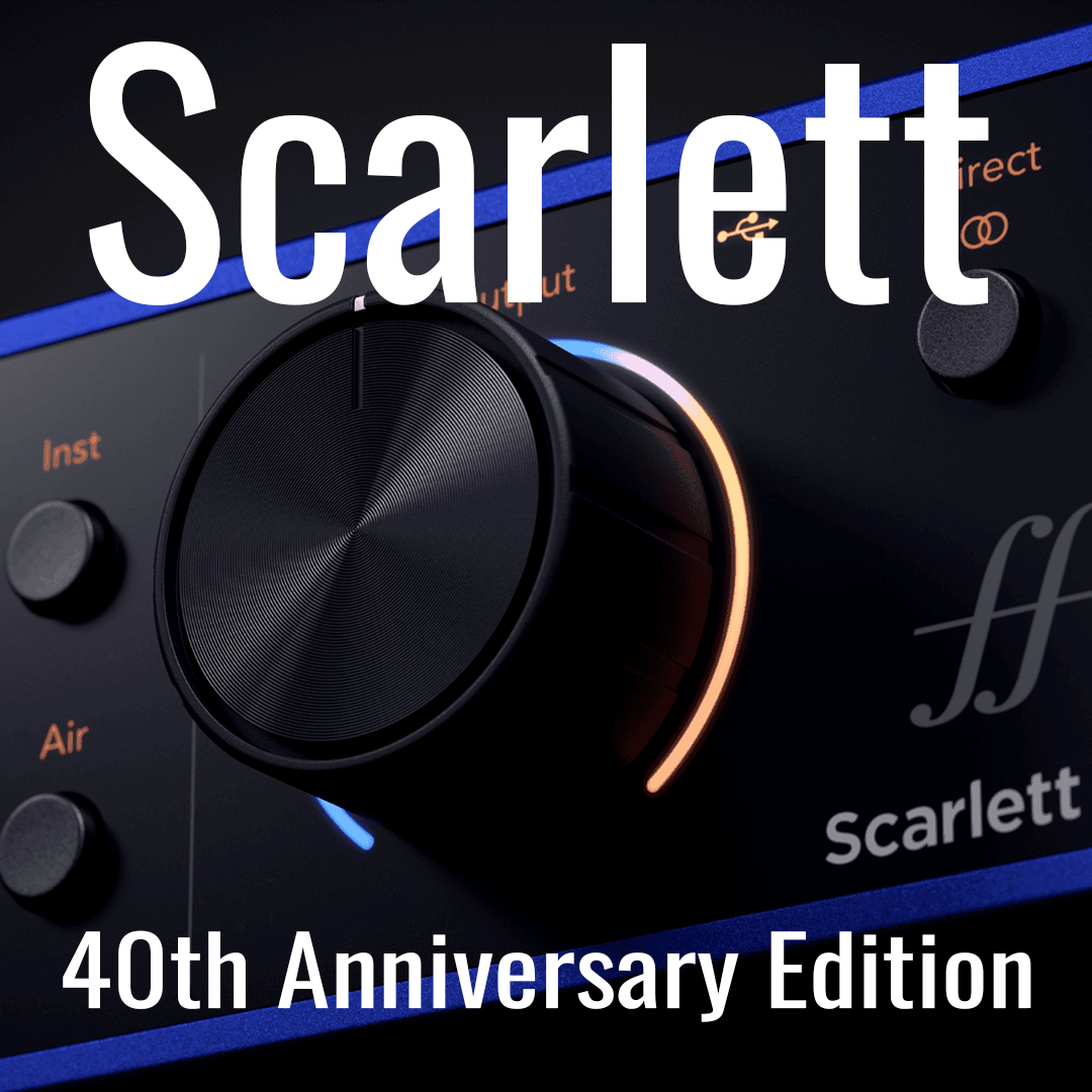 40 years of Focusrite