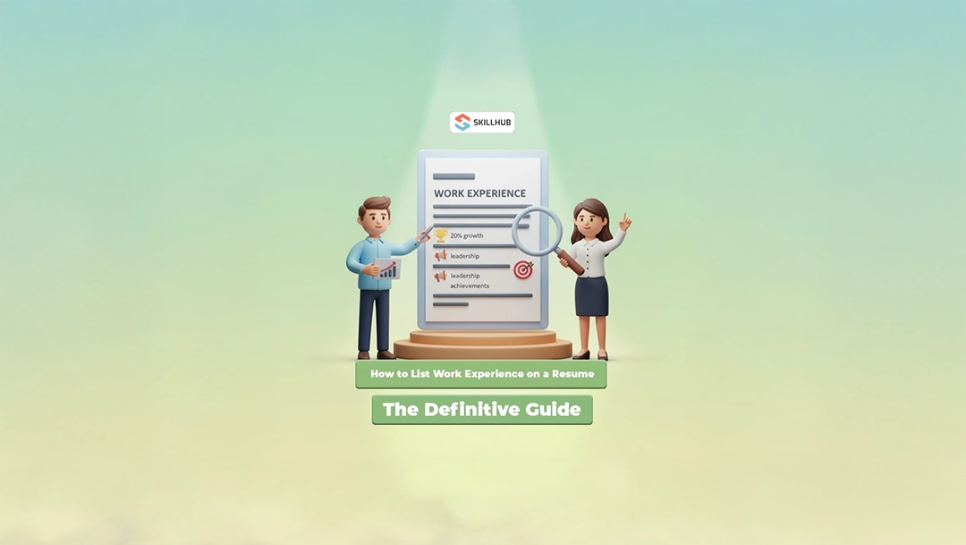 How to List Work Experience on a Resume