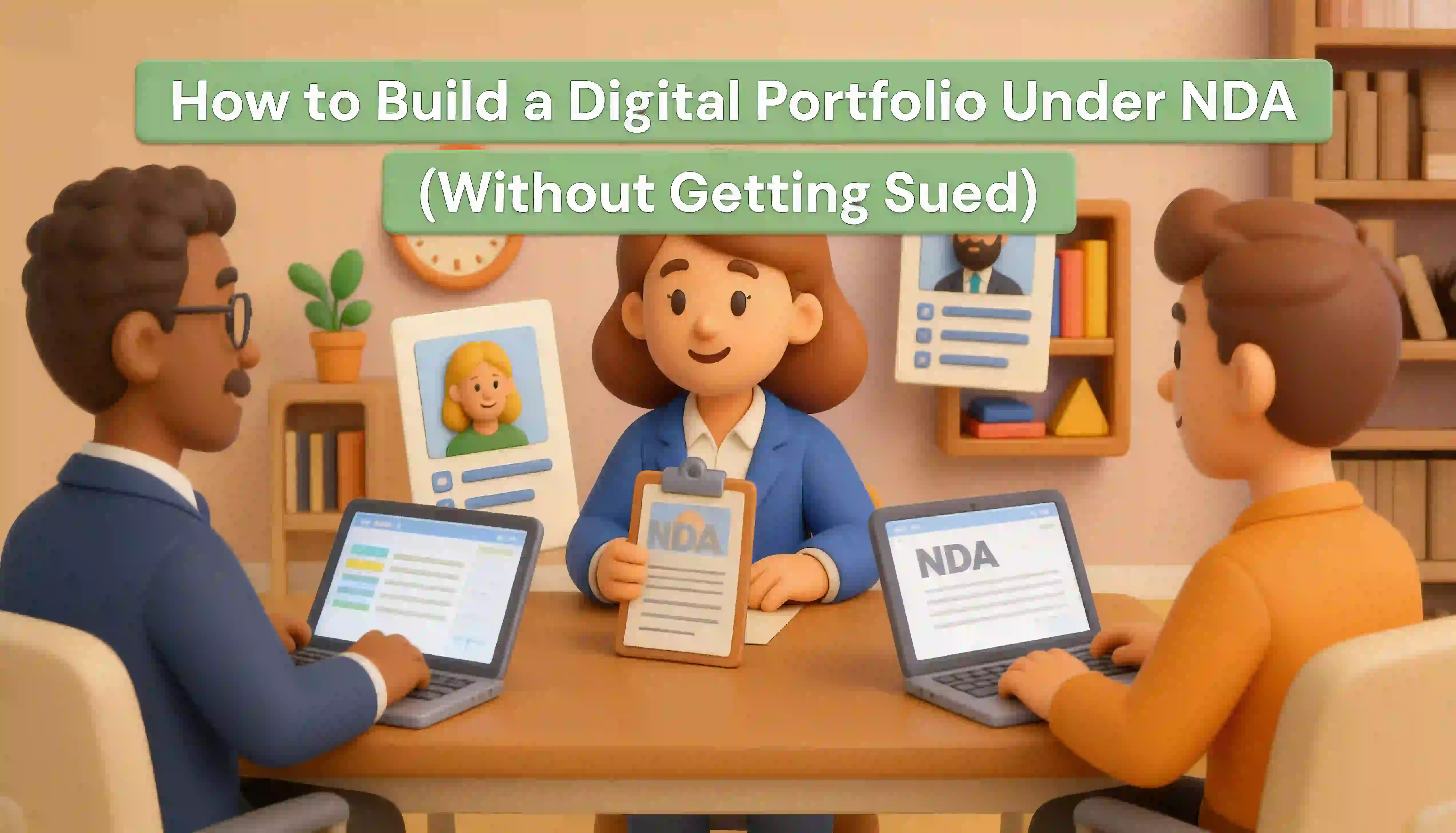 How to Build a Digital Portfolio Under NDA
