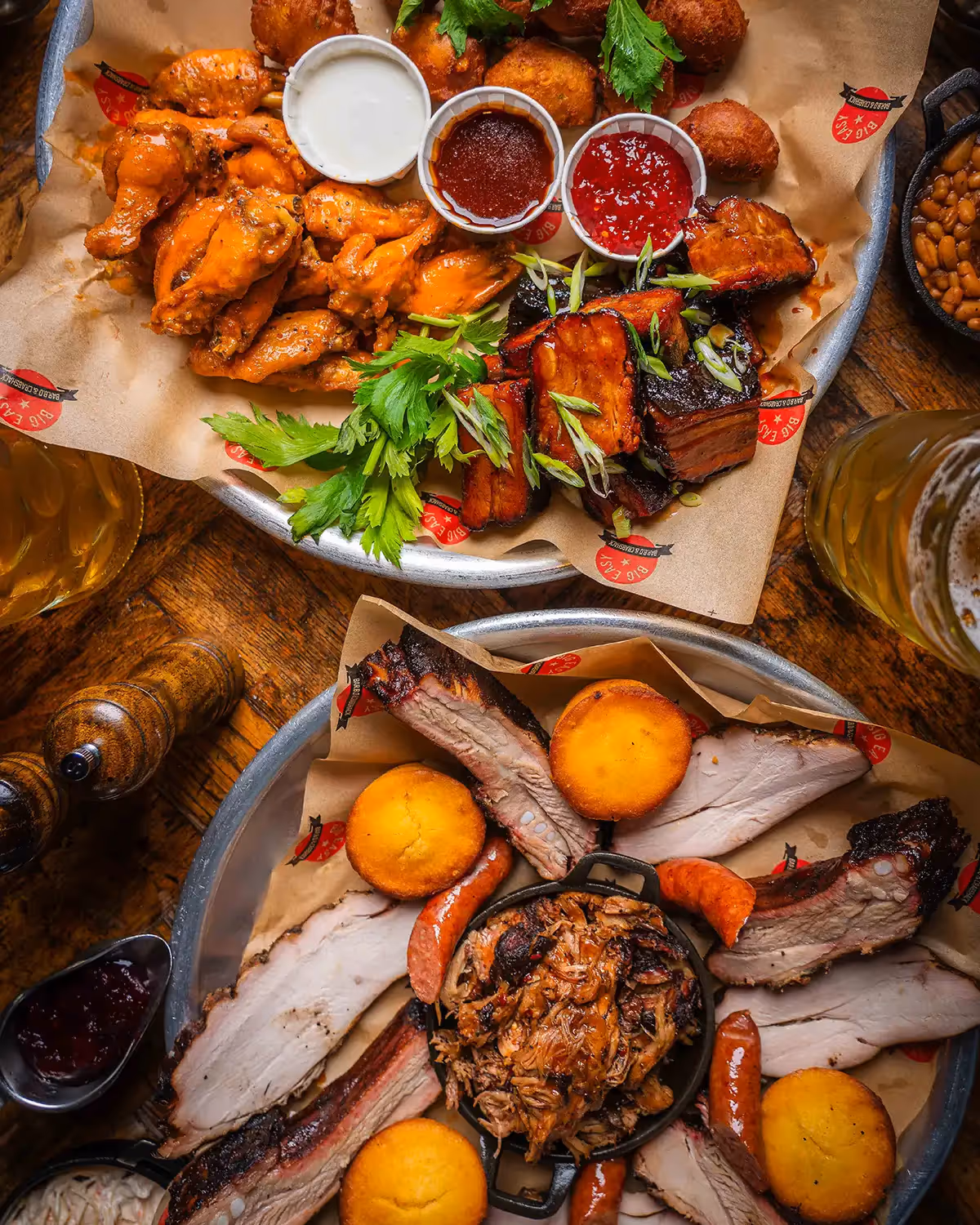 group dining sharing platter