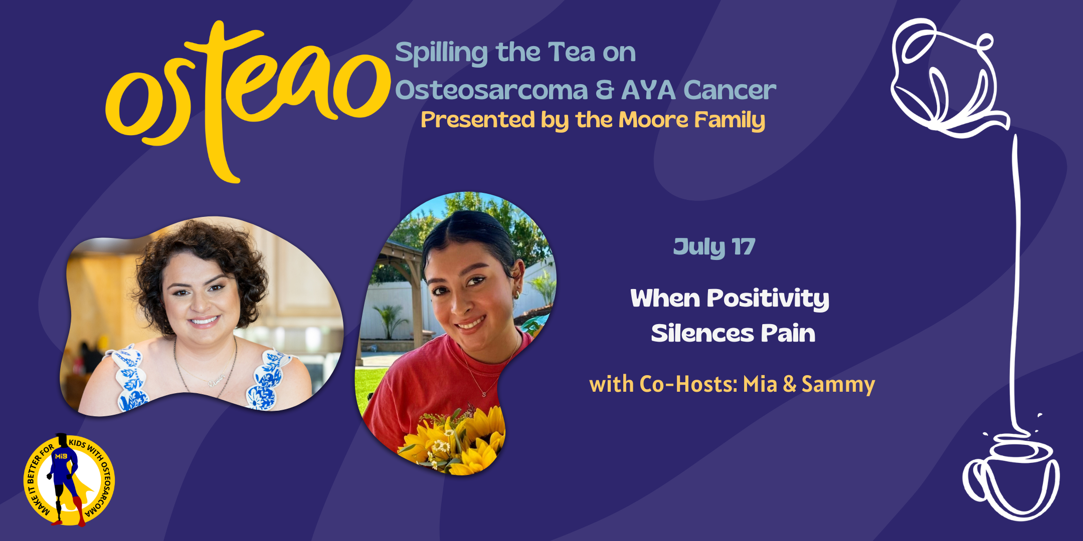 July osTEAo: When Positivity Silences Pain