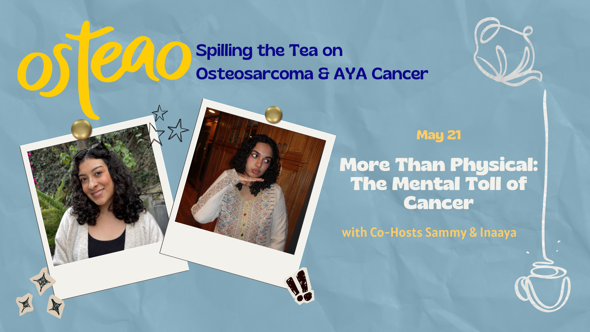 May osTEAo - More Than Physical: The Mental Toll of Cancer
