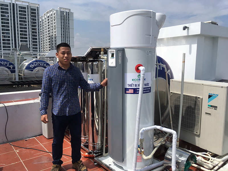 Máy bơm nhiệt Heat Pump Explorer 270L Atlantic Pháp