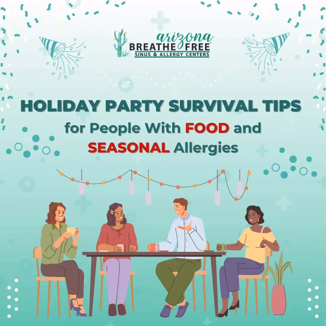 Holiday Party Survival Tips for People With Food and Seasonal Allergies