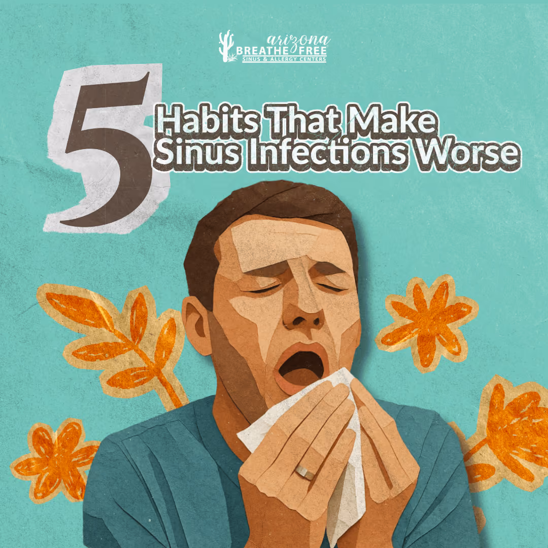 5 Habits That Make Sinus Infections Worse