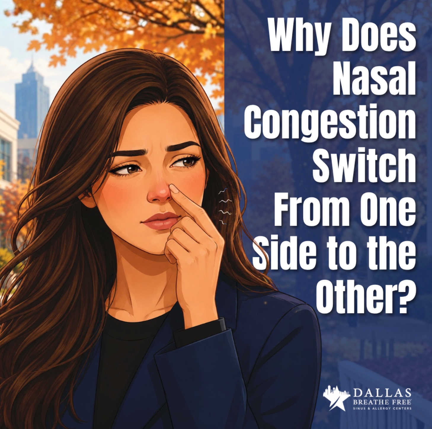 Why Does Nasal Congestion Switch From One Side to the Other?
