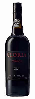 Gloria wine brand Port Tawny bottle front view