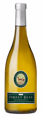Forest Glen California Chardonnay wine bottle front view