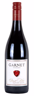 Garnet Vineyards Monterey County Pinot Noir 750ml wine bottle with front label