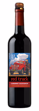 Red Truck Winery Cabernet Sauvignon wine bottle with Helix closure