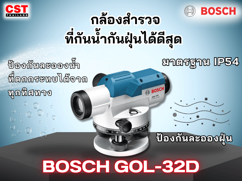 กล้องสำรวจที่กันน้ำกันฝุ่นได้ดีสุด
