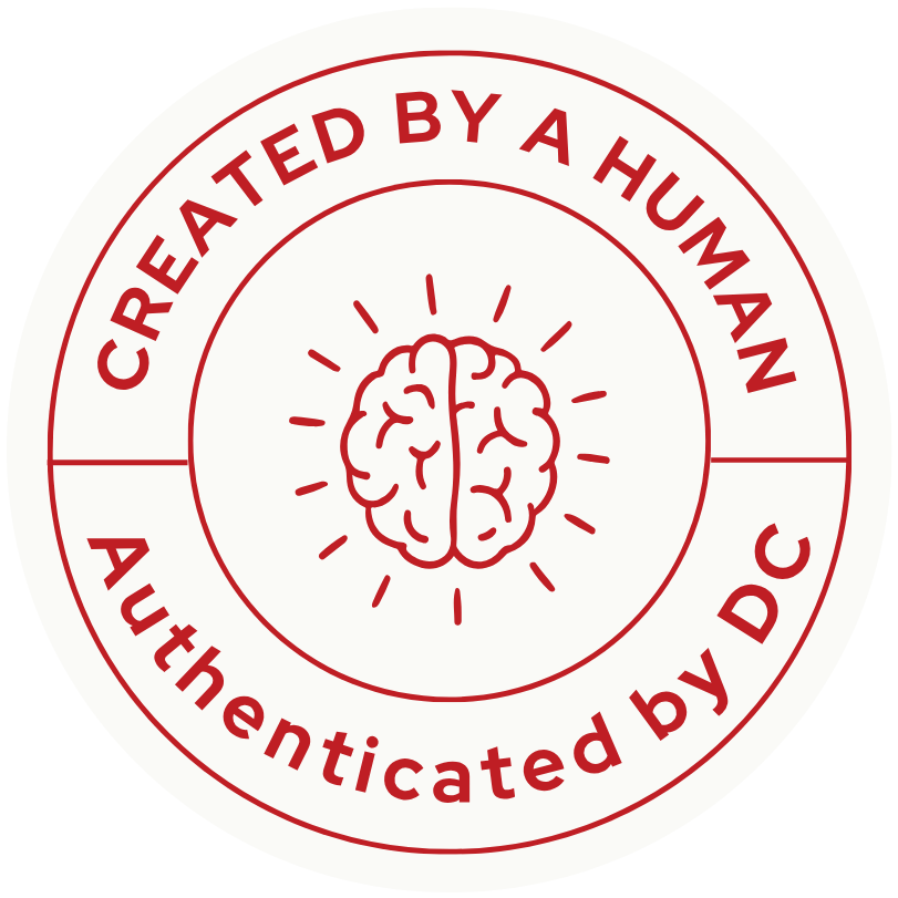 Fully Human Authenticated Badge