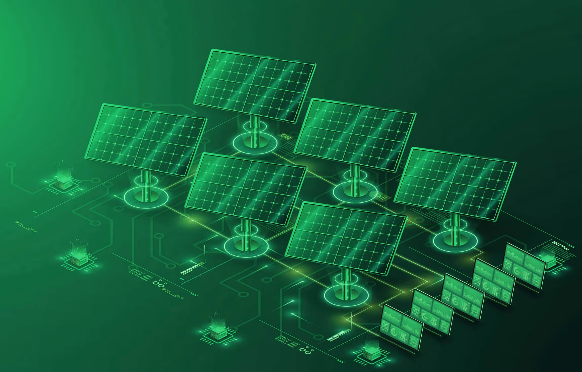 EI Predict+ von Tigo Energy. Die Grafik zeigt die einfache Verbindung der Daten.