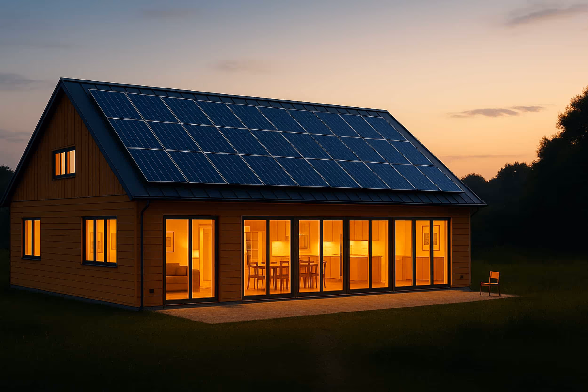 Dom solarny poza siecią, część rozwiązania Tigo