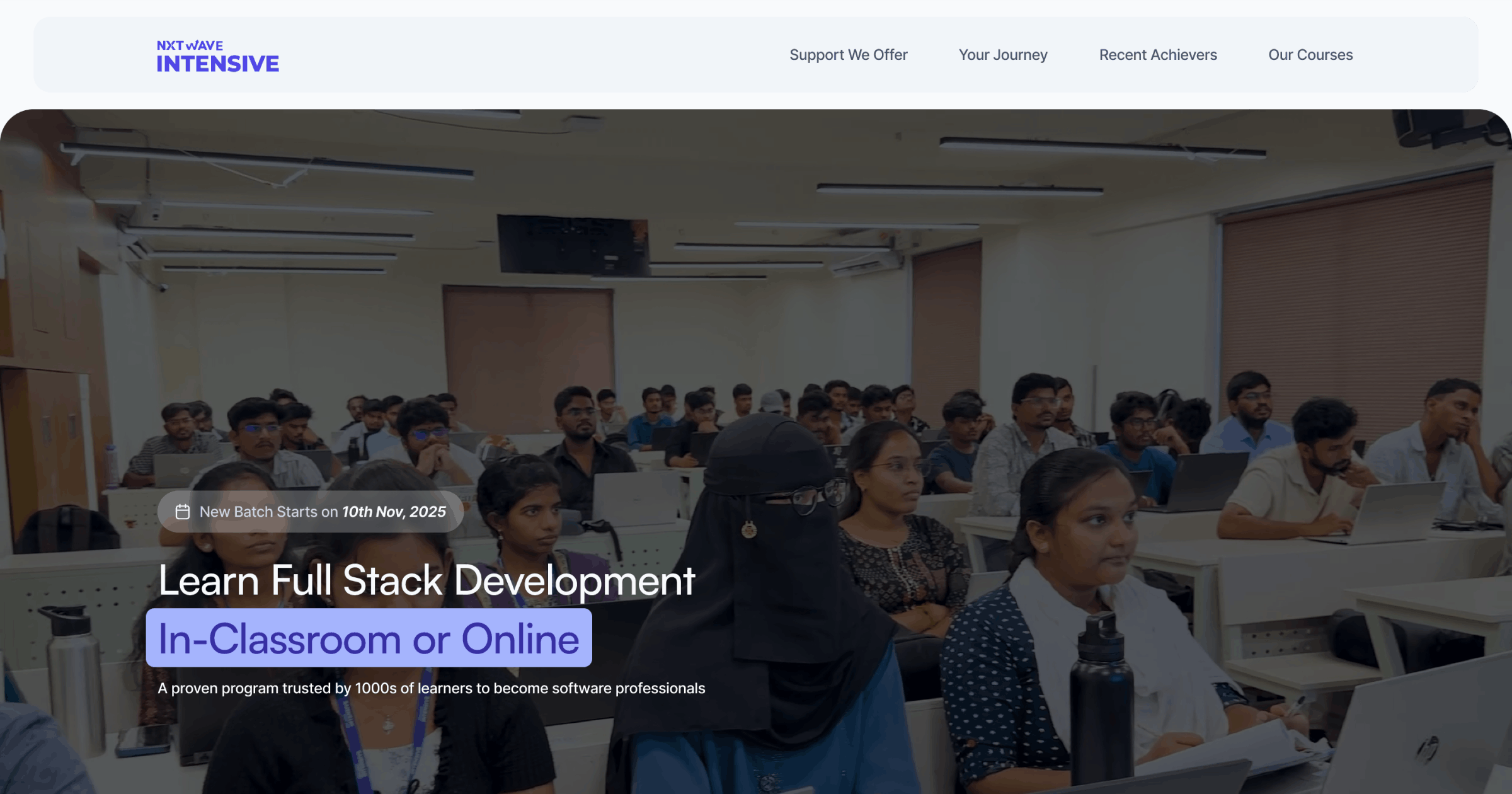 Full Stack Developer Course | NxtWave Intensive