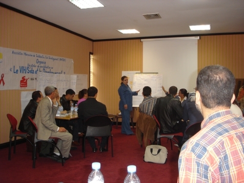 Promoción de respuestas al SIDA y ETS en Marruecos, fase II