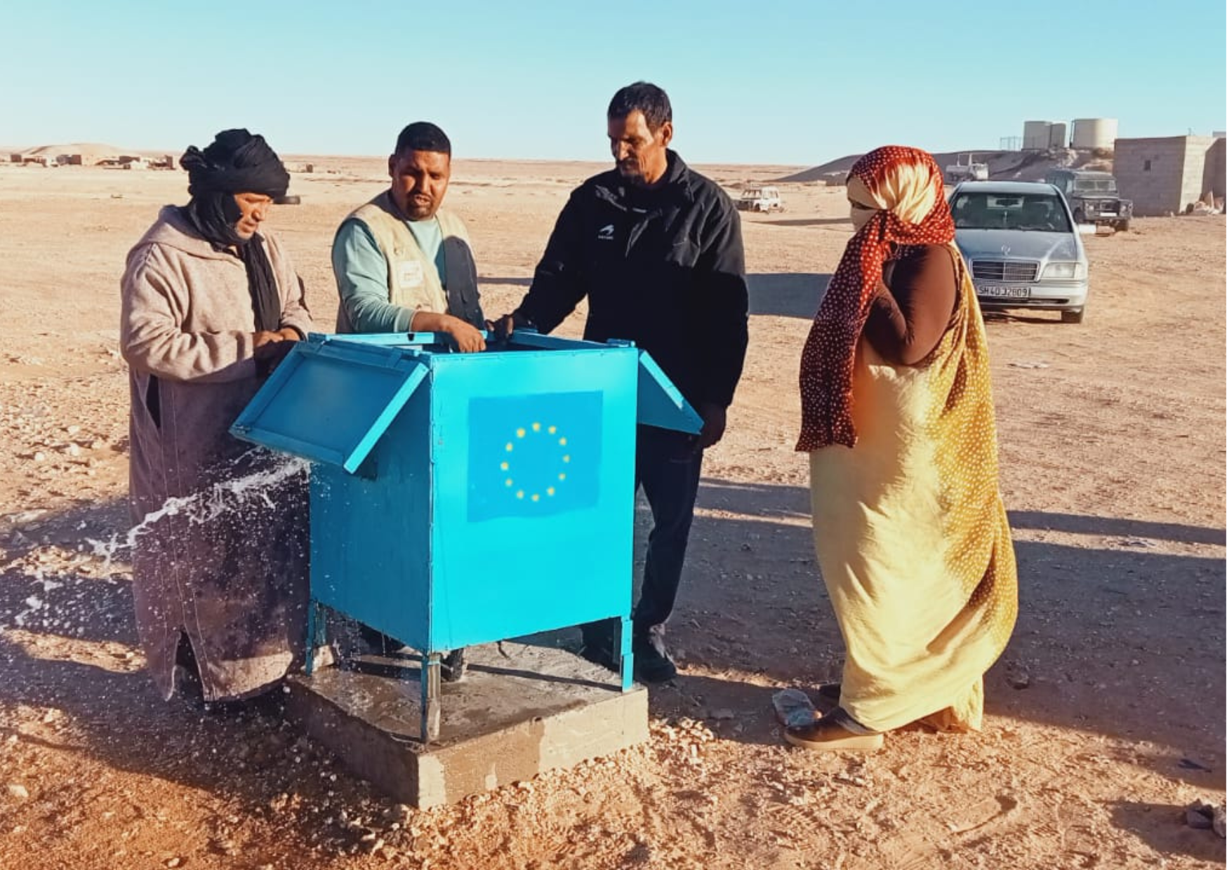 Mejora del acceso al agua potable en calidad y cantidad en los campamentos de refugiados saharauis de Tindouf, Argelia