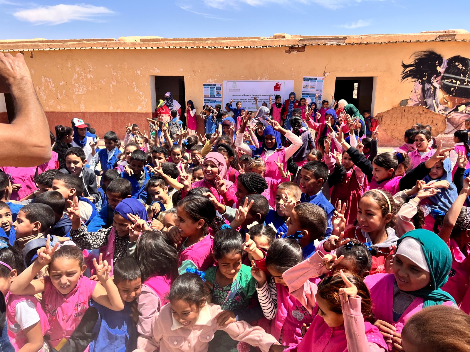 Asegurado el Derecho Humano al agua potable de la población refugiada saharaui mediante la ampliación de la red de abastecimiento por tubería en la Daïra de Tifariti, Wilaya de Smara