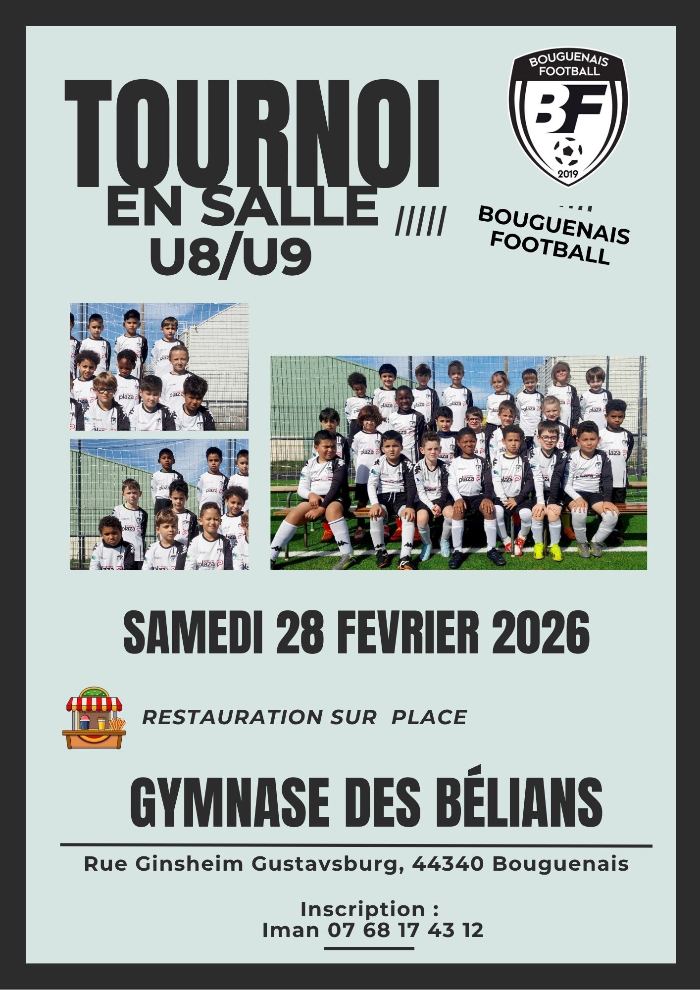 Tournoi en salle – Bouguenais Football