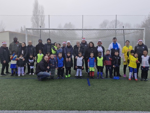 Dernier entraînement des minots avant les fêtes 🎅