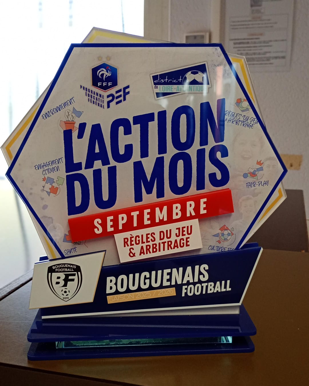 🏆 Le Bouguenais Football récompensé pour son engagement éducatif