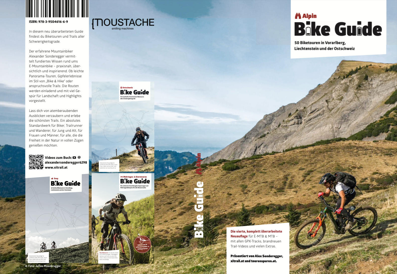 Buchgestaltung mit Umsetzung und Awicklung.