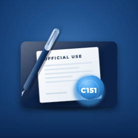 C151 VAT-Refund for Official Use