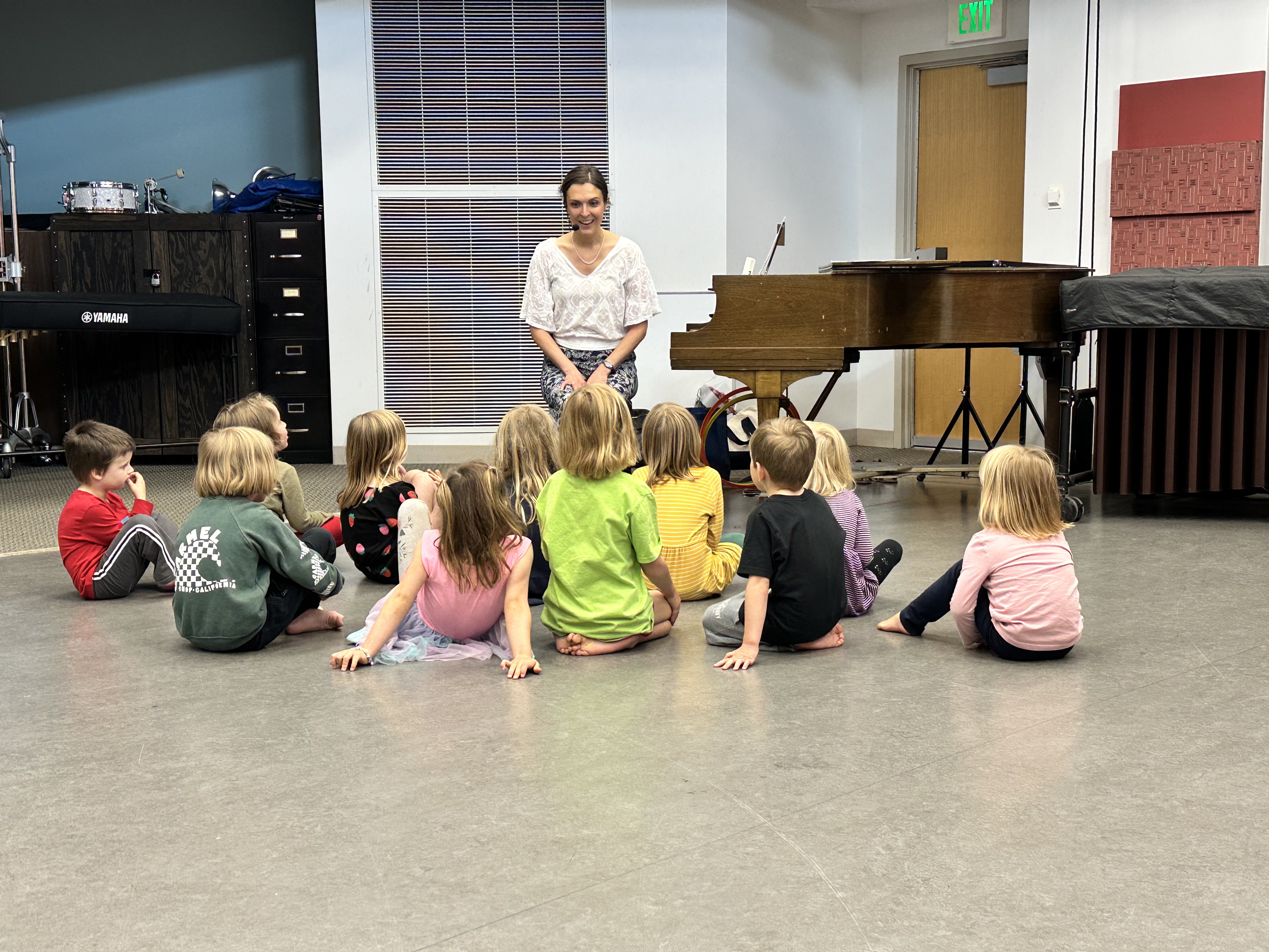 Dalcroze Music and Movement class at Rythmique Music School