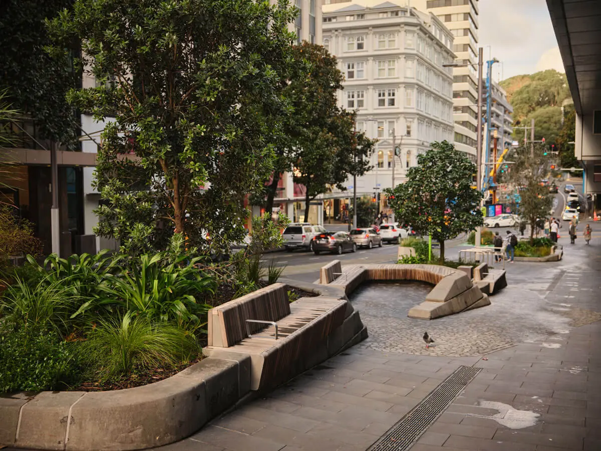 Te Hā Noa - Victoria Street Linear Park