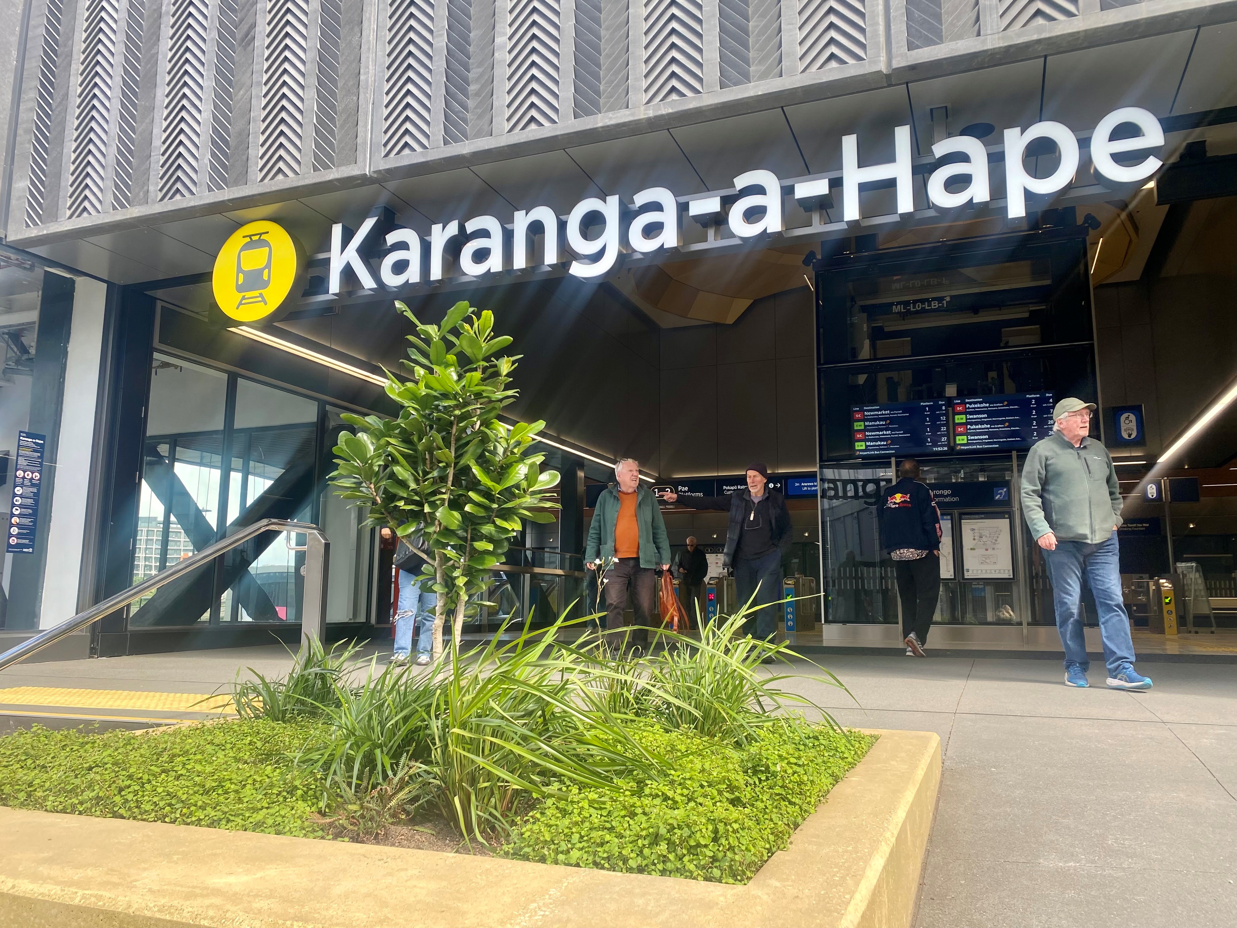 Karanga-a-Hape Station precinct - CRL