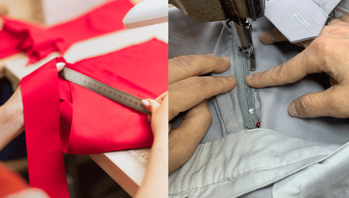 TaF.tc's Intermediate Alteration Techniques course - Participants will be able to apply the proper methods of alteration to various garment types. This course is highly recommended for people who are involved in the fashion retail service sector, and designers catering to the demands of customers who require clothing alterations or modifications to fit their body. Participants will be involved in the active learning of garment fit evaluation and pinning for alteration through simulated samples and ready-made clothing. Learners will advance their knowledge and experience to perform alteration by handling different types of materials, as well as a wide range of garment types and parts.