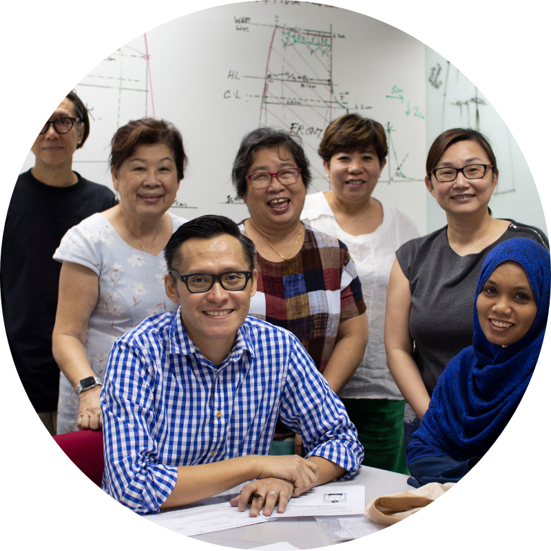 group of shoe makers