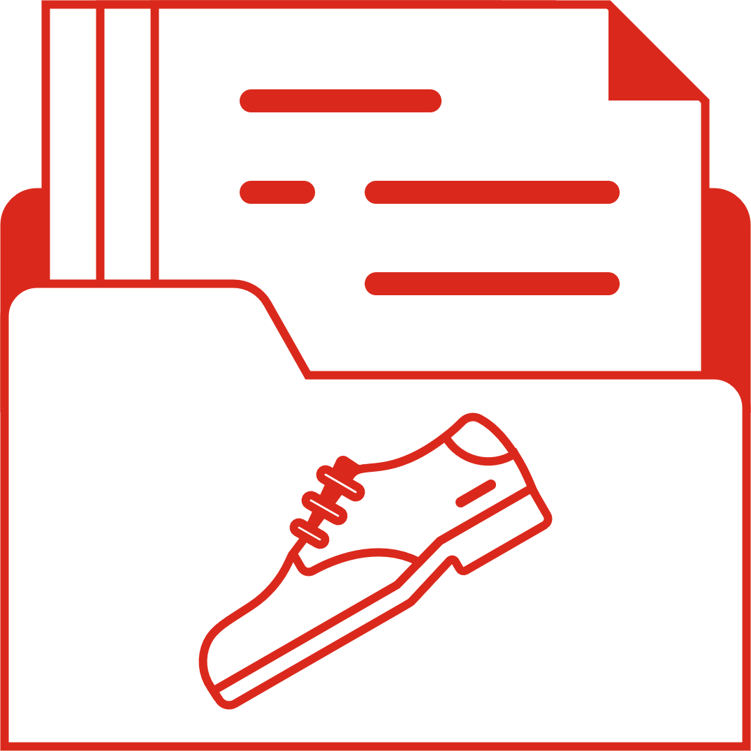 An illustration of a women's shoe collection